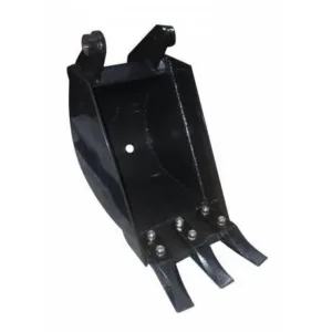 Godet 25 cm pour mini-pelle sur chantier